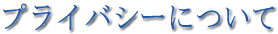 �v���C�o�V�[�ɂ���